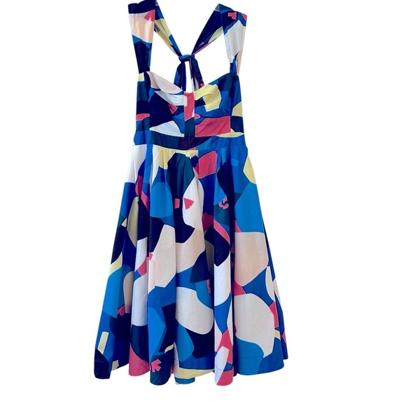 French Connection Dresses & Skirts - French Connection Blue Halter Like Sundress Casual Fun Size 0